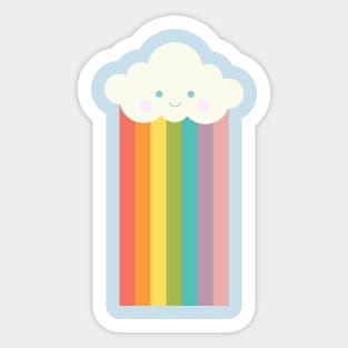 Proud rainbow cloud Sticker